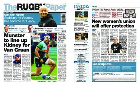 The Rugby Paper – December 19, 2021