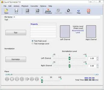 Sound Normalizer 7.6 Multilingual Portable