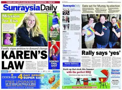 Sunraysia Daily – September 09, 2017