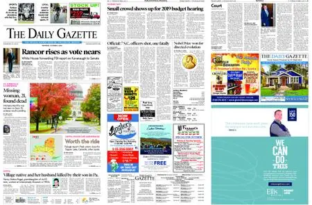The Daily Gazette – October 04, 2018