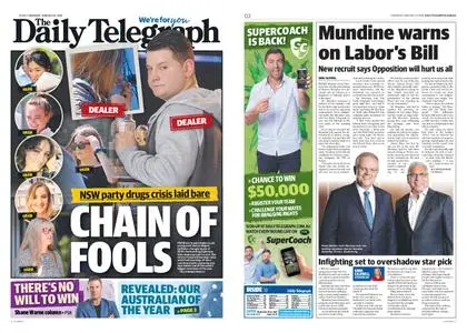 The Daily Telegraph (Sydney) – January 24, 2019