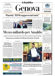 la Repubblica Genova - 30 Novembre 2022