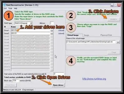 Raid Reconstructor 3.35 - Thinstalled