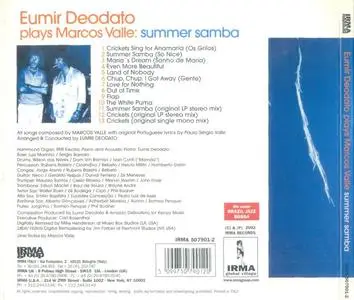 Eumir Deodato - Plays Marcos Valle-Summer Samba (2002) {Irma}