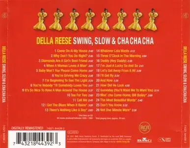 Della Reese - Swing Slow & Cha Cha Cha 1959-1960 (2001) {RCA--BMG Ariola 74321 84439 0}