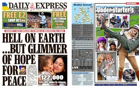 Daily Express – March 16, 2022
