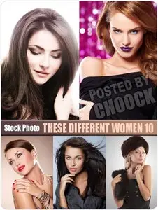 These different women 10 - Stock Photo