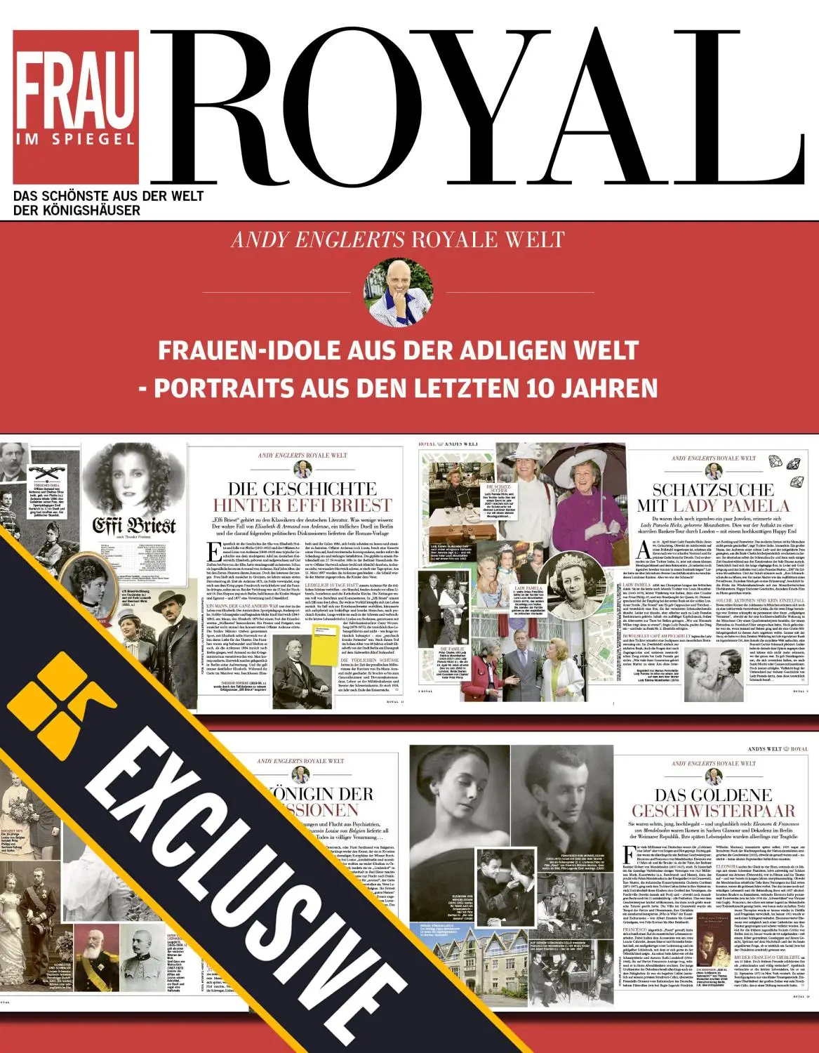 Frau im Spiegel Royal - 3 März 2024