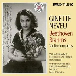 Ginette Neveu - Beethoven & Brahms: Violin Concertos (2016)