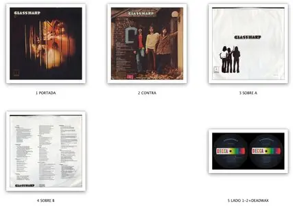 Glass Harp ‎- Glass Harp (1970) US 1st Pressing - LP/FLAC In 24bit/96kHz