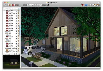 Live Interior 3D Pro v2.7.4 Multilingual Mac OS X