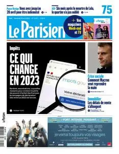 Le Parisien du Vendredi 14 Avril 2023