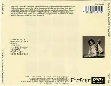 Gary Burton Quartet - In Concert (1968) {FiveFour}