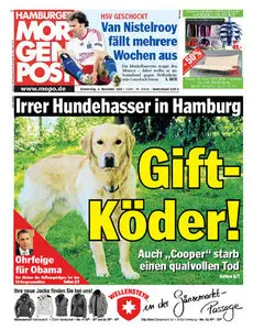Hamburger Morgenpost vom 4 November 2010