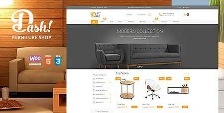 ThemeForest - Dash v2.1 - Handmade Furniture Marketplace Theme - 12650747