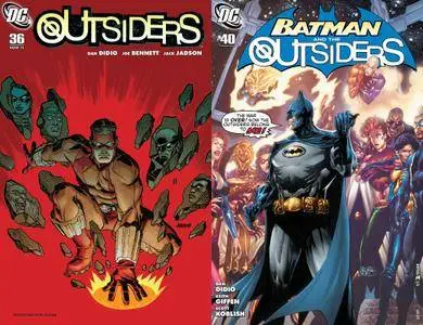 The Outsiders 034-039 + Batman and the Outsiders 040 (2011)