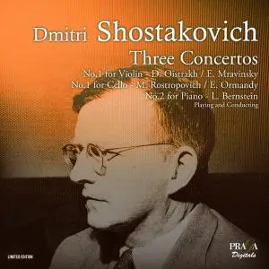 David Oistrakh, Mstislav Rostropovich, Leonard Bernstein - Shostakovich: Three Concertos (2012) PS3 ISO + DSD64 + Hi-Res FLAC