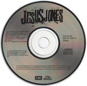 Jesus Jones - Liquidizer (1990, Toshiba EMI # TOCP-6106) {Japan 1st Press} [RE-UP]
