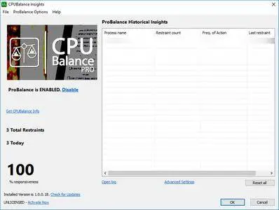 CPUBalance Pro 1.0.0.50 (x86/x64) Multilingual