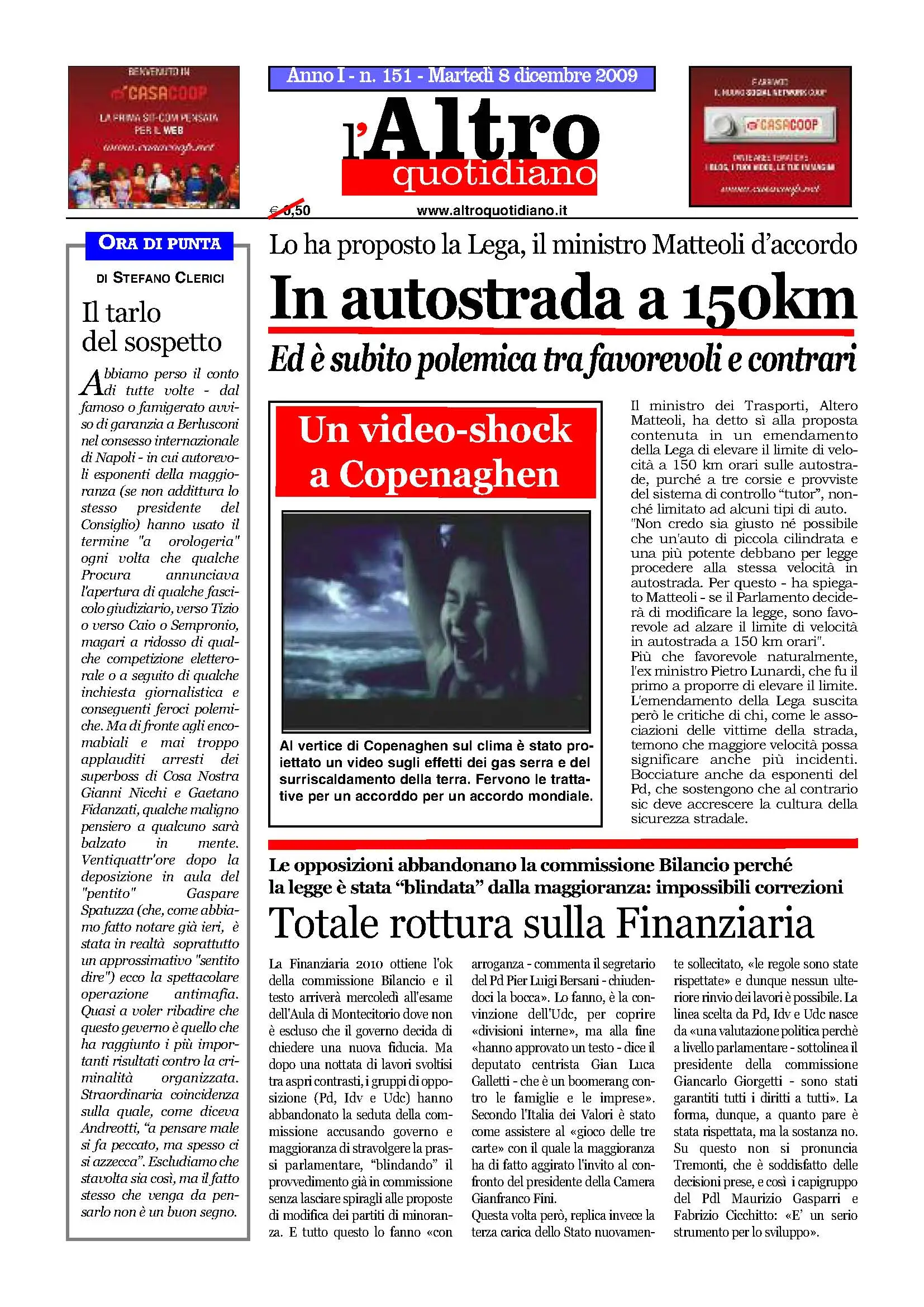 Altro Quotidiano 08.12.2009