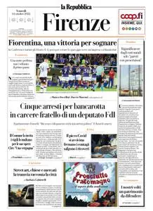 la Repubblica Firenze - 14 Ottobre 2022