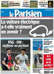 Le Parisien du Dimanche 8 Avril 2012
