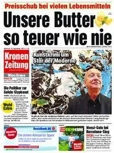 Kronen Zeitung - 13. September 2017