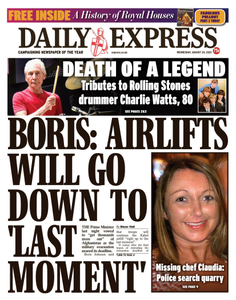 Daily Express - 25 August 2021
