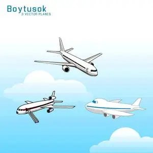 BoyTusok 3 Vector Airplanes