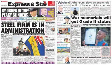 Express and Star Sandwell Edition – November 11, 2017