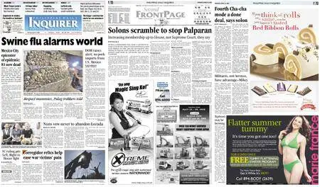 Philippine Daily Inquirer – April 27, 2009