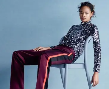 Malaika Firth by Ben Toms for Vogue UK December 2015