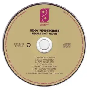 Teddy Pendergrass - Heaven Only Knows (1983) [2010, Japanese Mini-LP CD]
