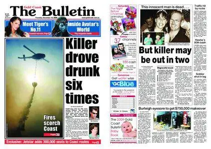 The Gold Coast Bulletin – December 10, 2009