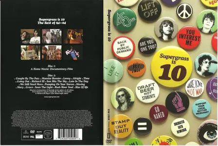 Supergrass: Supergrass Is 10 - The Best Of Supergrass 1994-2004 (2004) 2xDVD