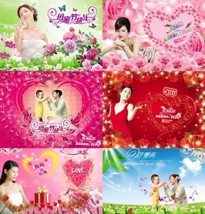 Romantic Festival PSD Collection vol.1
