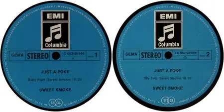 Sweet Smoke - Just A Poke (1970) {Columbia West Germany vinyl rip}