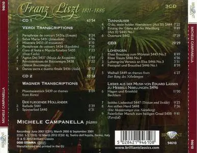 Michele Campanella – Liszt: The Complete Wagner & Verdi Transcriptions (2013)