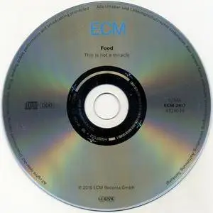 Food - This Is Not A Miracle (2015) {ECM 2417}