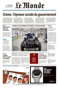 Le Monde du Mardi 18 Octobre 2022