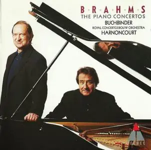 Rudolf Buchbinder, Nikolaus Harnoncourt - Brahms: Piano Concertos (2000)