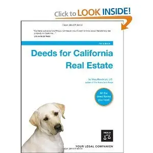 Deeds for California Real Estate (repost)