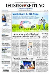 Ostsee Zeitung Greifswalder Zeitung - 18. Mai 2018