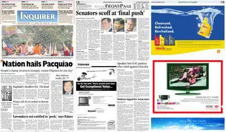 Philippine Daily Inquirer – November 25, 2006