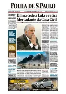 Folha de São Paulo - 1 de outubro de 2015 - Quinta