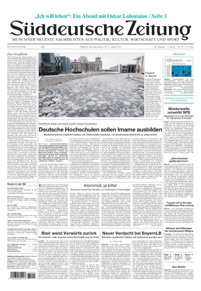 Sueddeutsche Zeitung vom 30.01.2010