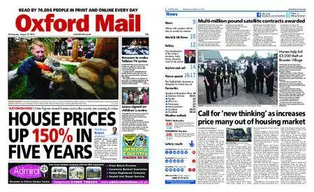 Oxford Mail – August 15, 2018