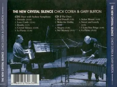 Chick Corea & Gary Burton - The New Crystal Silence (2008) [2CDs] {Concord}