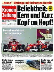 Kronen Zeitung - 18. September 2017
