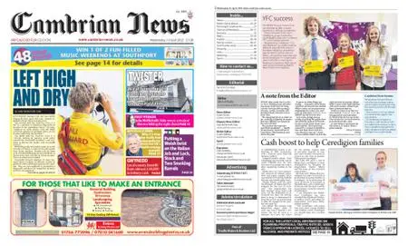 Cambrian News Meirionnydd – 15 April 2022